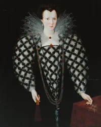 Portrait de Mary Rogers, Lady Harington